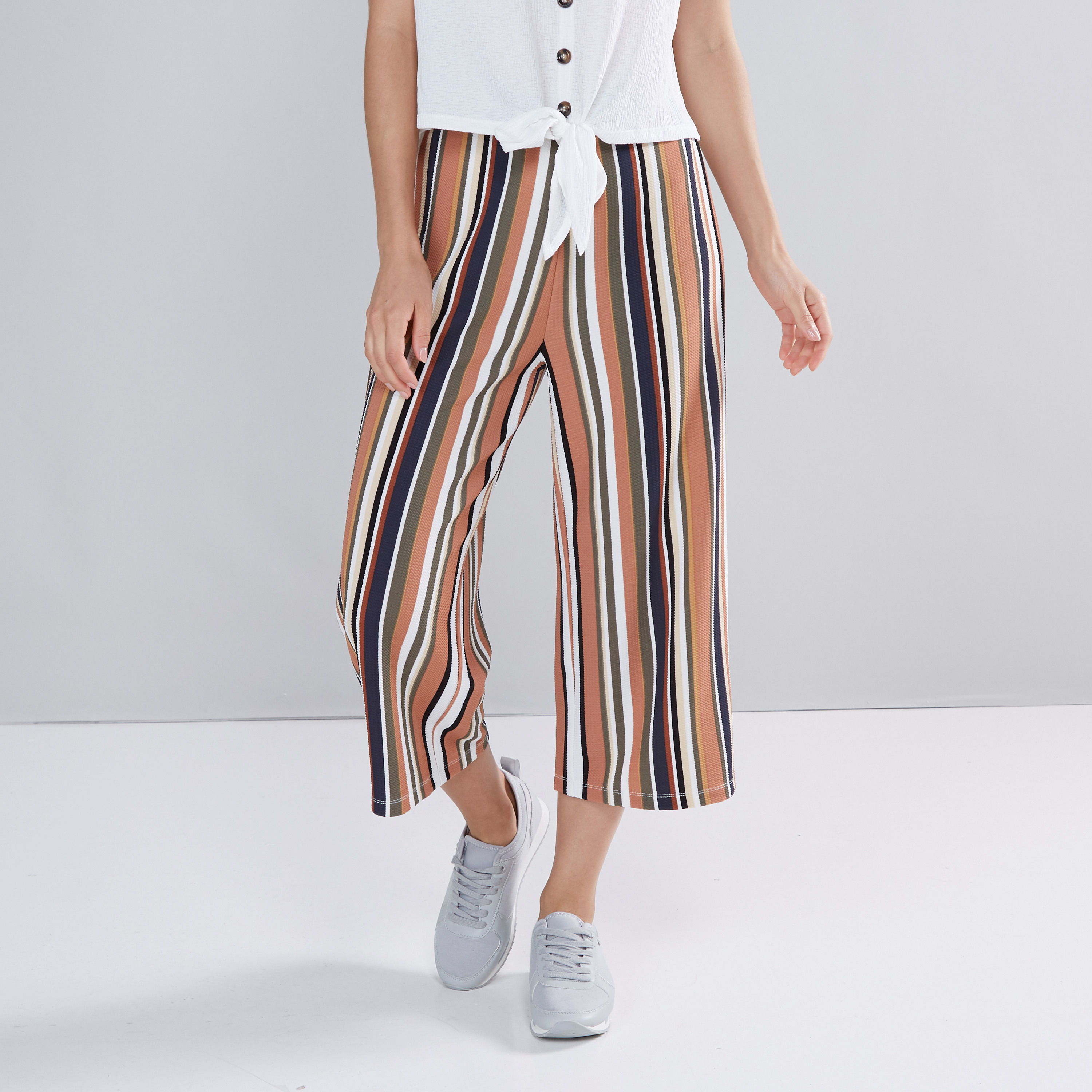 Buy Theory women ottoman culottes pants navy Online | Brands For Less